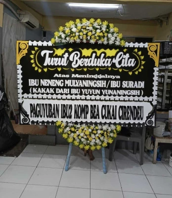 Papan Bunga di Kalimulya Cilodong